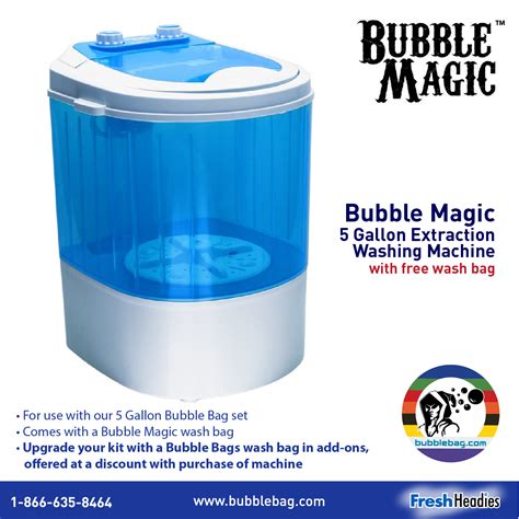Buvble magic washing machkne